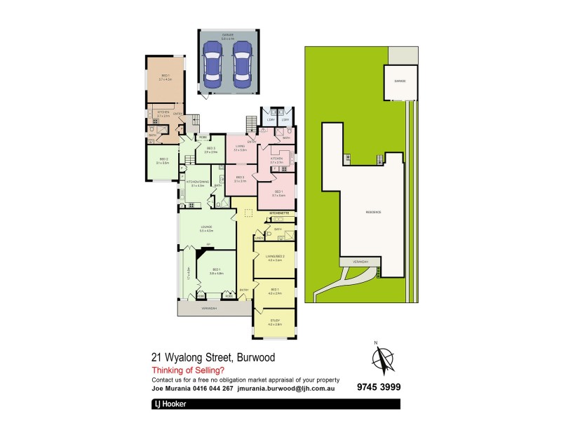 21 Wyalong Street, Burwood NSW 2134 Floorplan