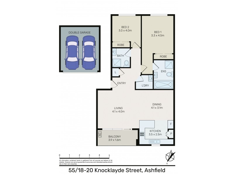 55/18-20 Knocklayde Street, Ashfield NSW 2131 Floorplan