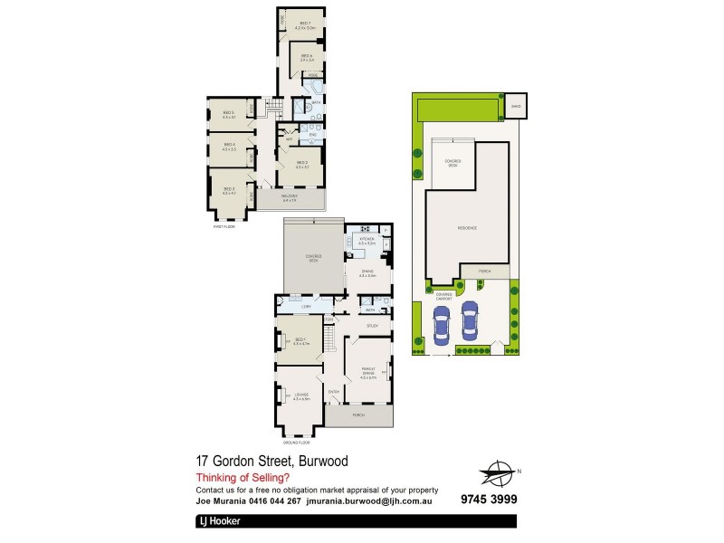 17 Gordon Street, Burwood NSW 2134 Floorplan