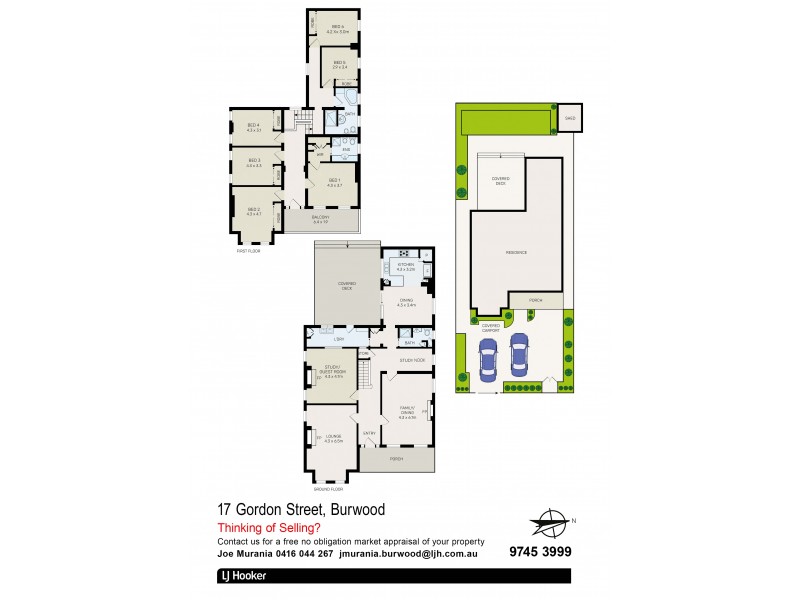 17 Gordon Street, Burwood NSW 2134 Floorplan