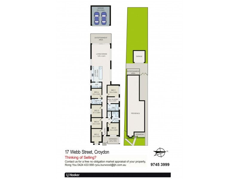 17 Webb Street, Croydon NSW 2132 Floorplan
