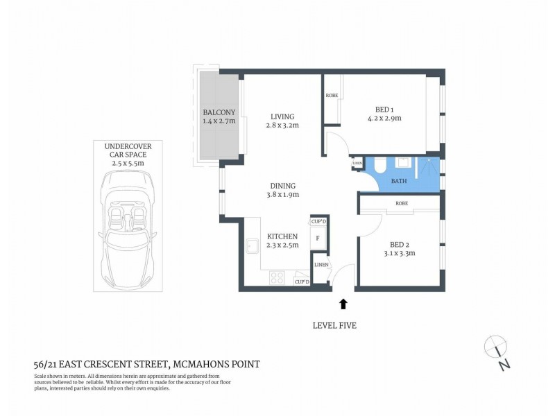 56/21 East Crescent Street, Mcmahons Point NSW 2060