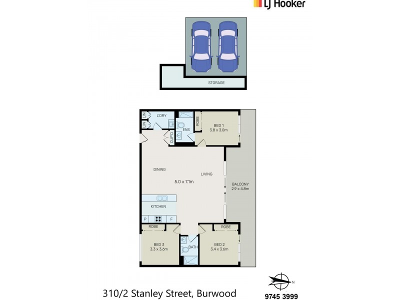 310/2-4 Stanley street, Burwood NSW 2134