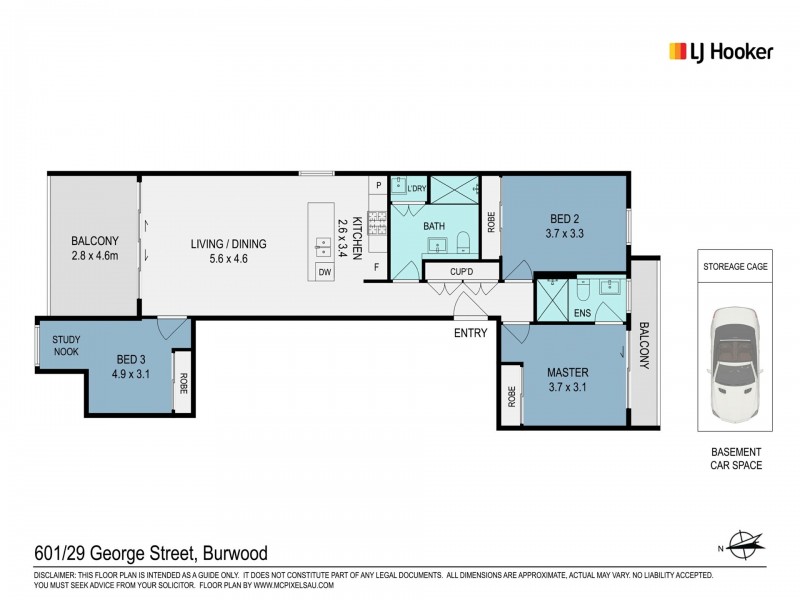 601/29 George Street, Burwood NSW 2134