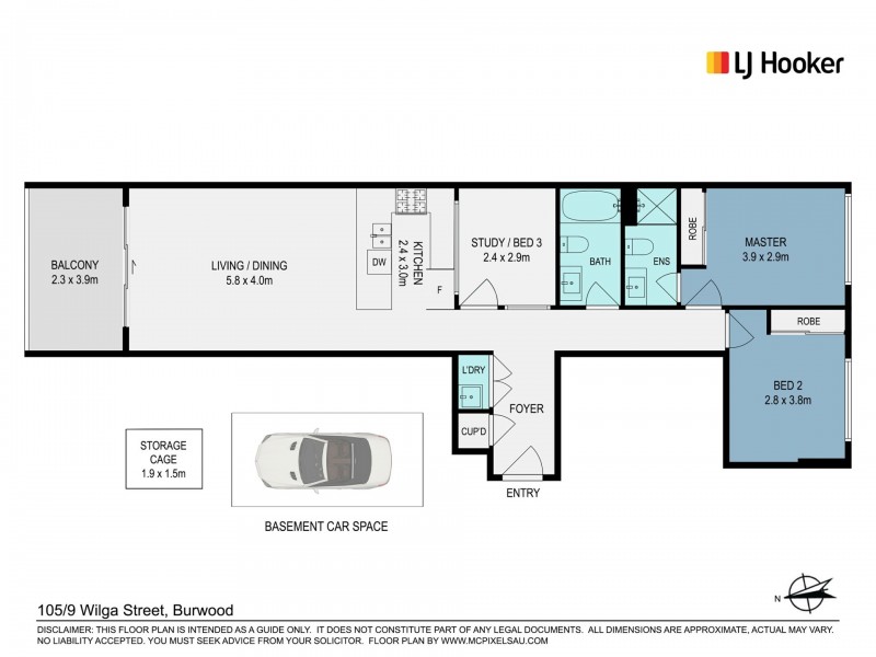105/9 Wilga Street, Burwood NSW 2134