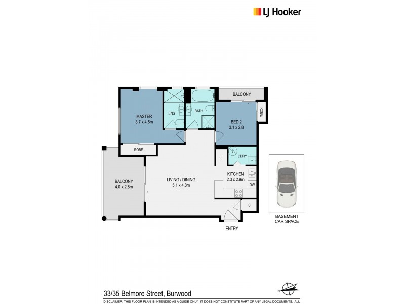 33/35 Belmore Street, Burwood NSW 2134