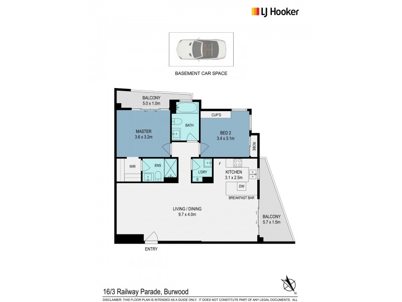 16/3 Railway Parade, Burwood NSW 2134