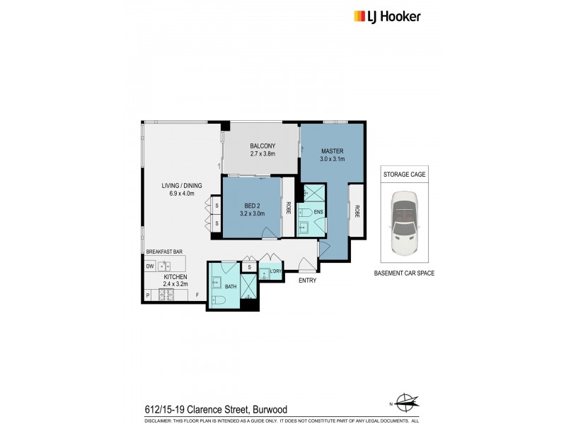 612/15-19 Clarence Street, Burwood NSW 2134