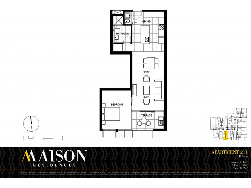 211/64-68 Gladesville Road, Hunters Hill NSW 2110 Floorplan