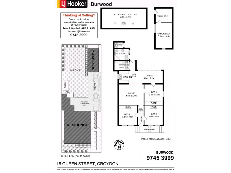 15 Queen Street, Croydon NSW 2132 Floorplan