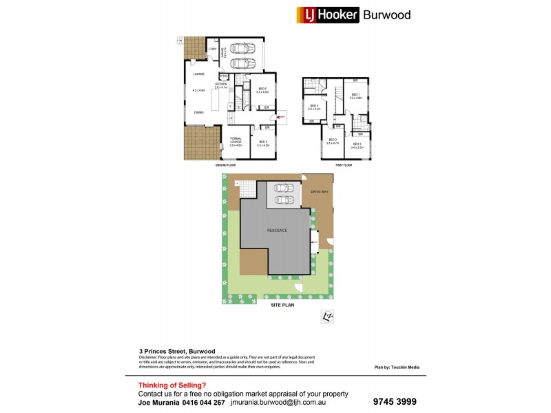 3 Princes Street, Burwood NSW 2134 Floorplan