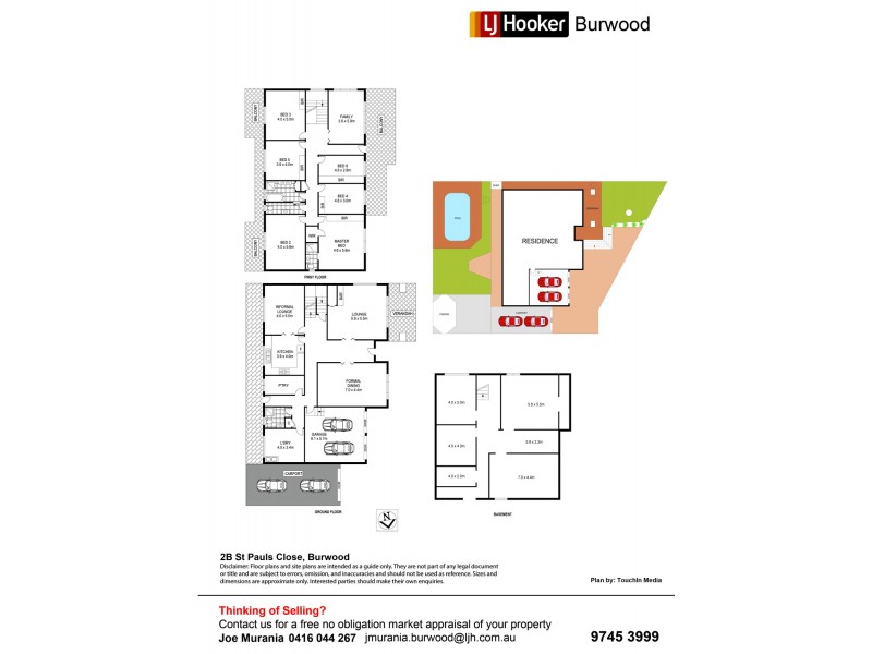 2B St Pauls Close, Burwood NSW 2134 Floorplan