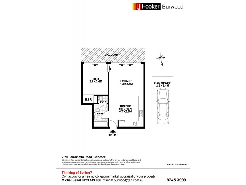 7/29-45 Parramatta Road, Concord NSW 2137 Floorplan