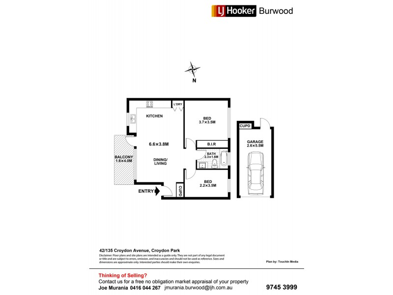 42/135-139 Croydon Avenue, Croydon Park NSW 2133 Floorplan