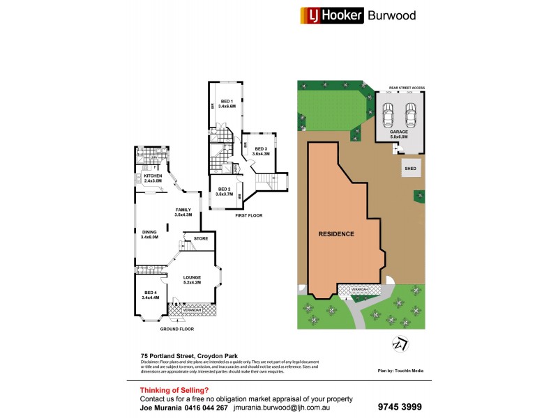 75 Portland Street, Enfield NSW 2136 Floorplan