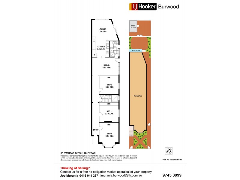 31 Wallace Street, Burwood NSW 2134 Floorplan
