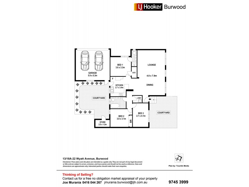 13/18a-22 Wyatt Avenue, Burwood NSW 2134 Floorplan