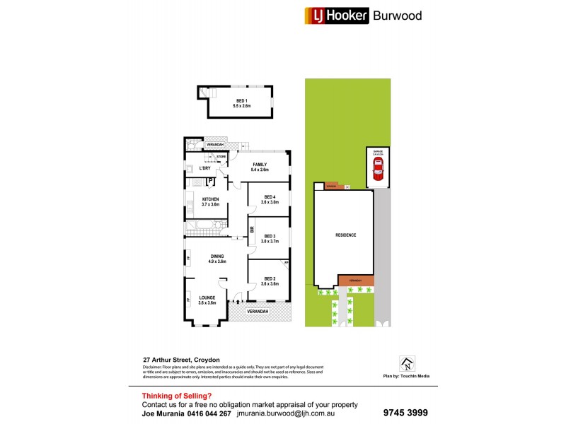 27 Arthur Street, Croydon NSW 2132 Floorplan