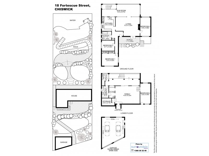 18 Fortescue Street, Chiswick NSW 2046 Floorplan