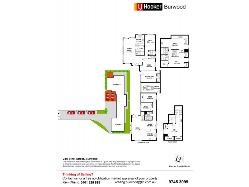 24a Ethel Street, Burwood NSW 2134 Floorplan