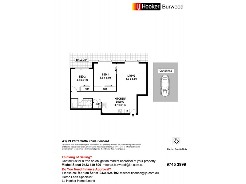 43/29-45 Parramatta Road, Concord NSW 2137 Floorplan
