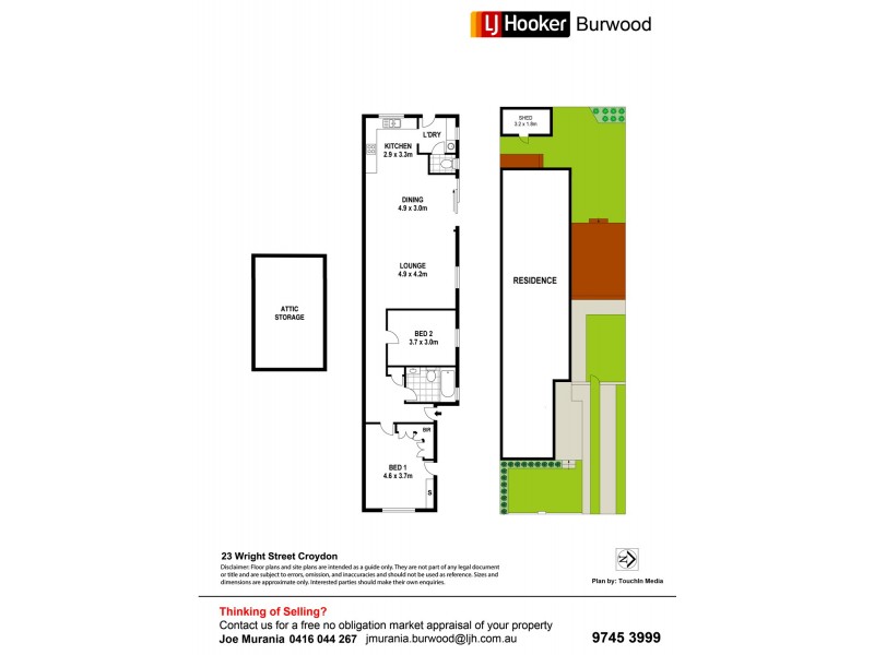 23 Wright Street, Croydon NSW 2132 Floorplan