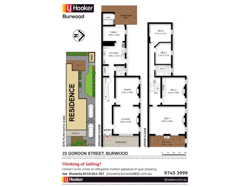23 Gordon Street, Burwood NSW 2134 Floorplan
