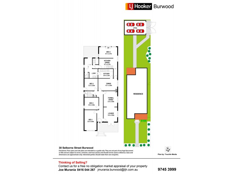 30 Selborne Street, Burwood NSW 2134 Floorplan