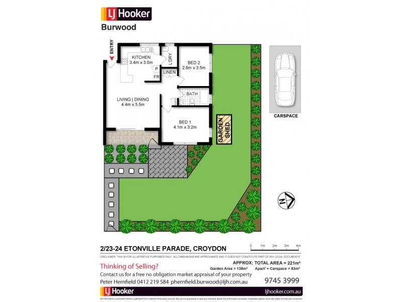 2/23-24 Etonville Parade, Croydon NSW 2132 Floorplan