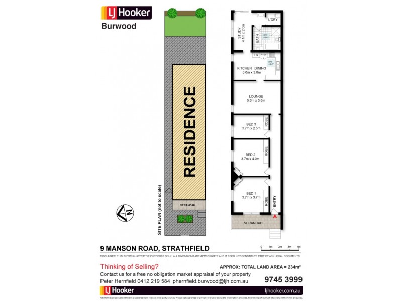 9 Manson Road, Strathfield NSW 2135 Floorplan