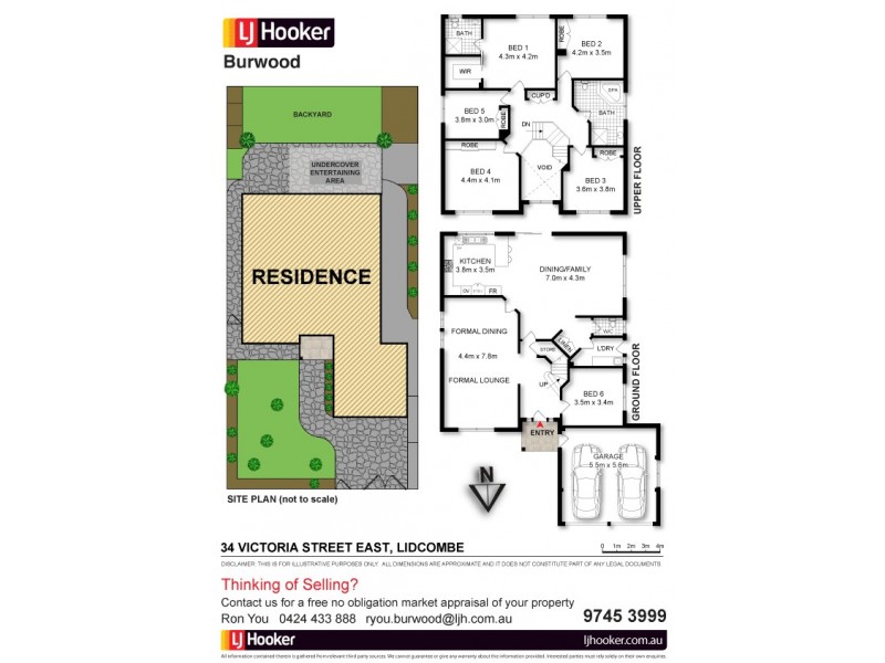 34 Victoria Street East, Lidcombe NSW 2141 Floorplan