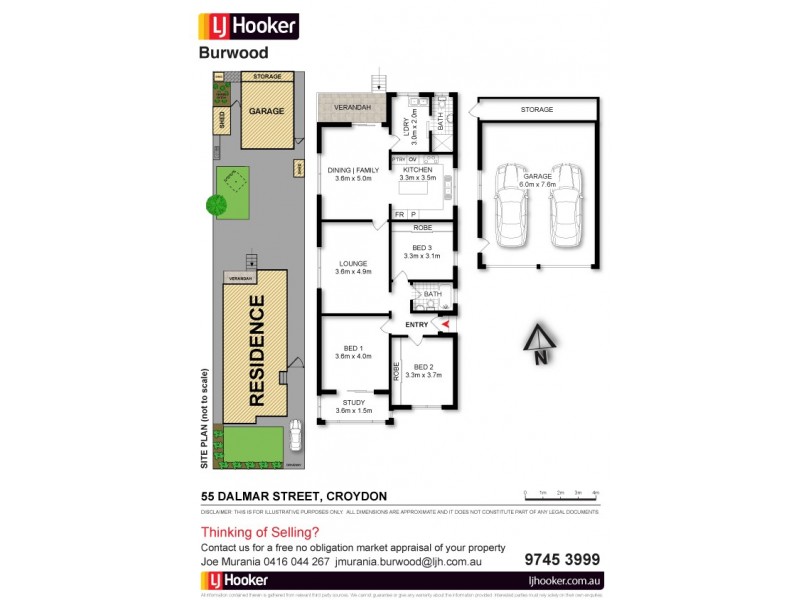 55 Dalmar Street, Croydon NSW 2132 Floorplan
