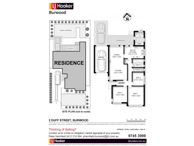 2 Duff Street, Burwood NSW 2134 Floorplan