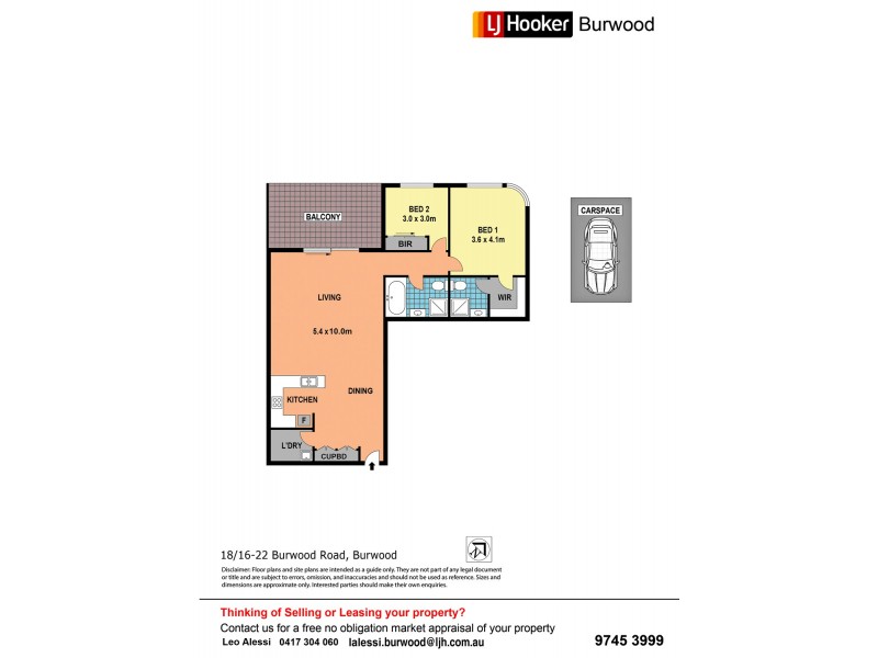 18/16-22 Burwood Road, Burwood NSW 2134 Floorplan
