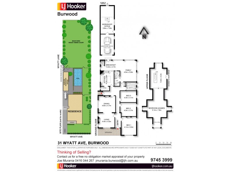 31 Wyatt Avenue, Burwood NSW 2134 Floorplan
