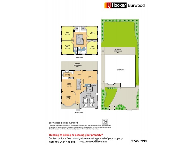 18 Wallace Street, Concord NSW 2137 Floorplan