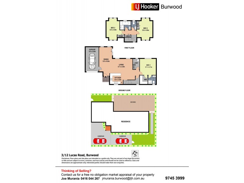3/12 Lucas Road, Burwood NSW 2134 Floorplan