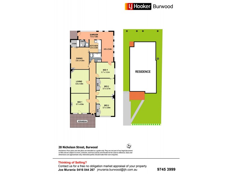 28 Nicholson Street, Burwood NSW 2134 Floorplan