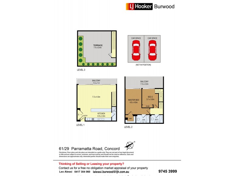 61/29-45 Parramatta Road, Concord NSW 2137 Floorplan