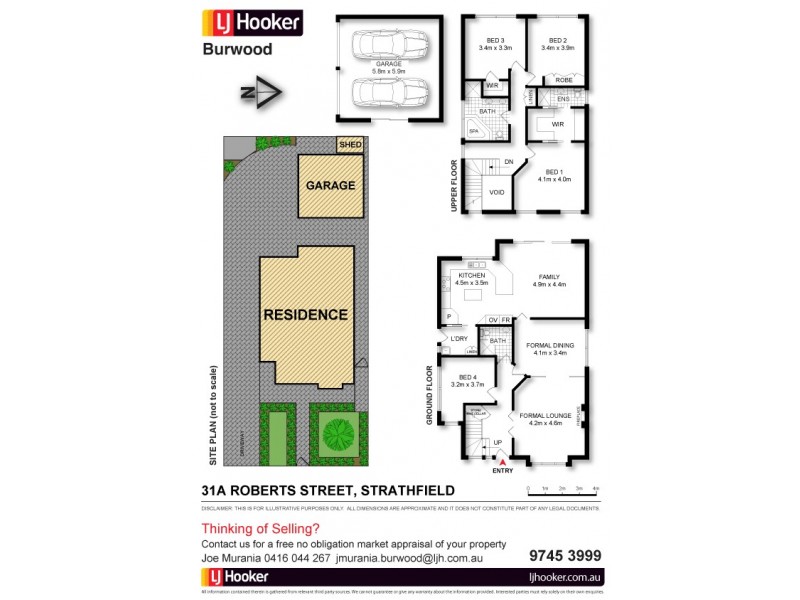 31A Roberts Street, Strathfield NSW 2135 Floorplan