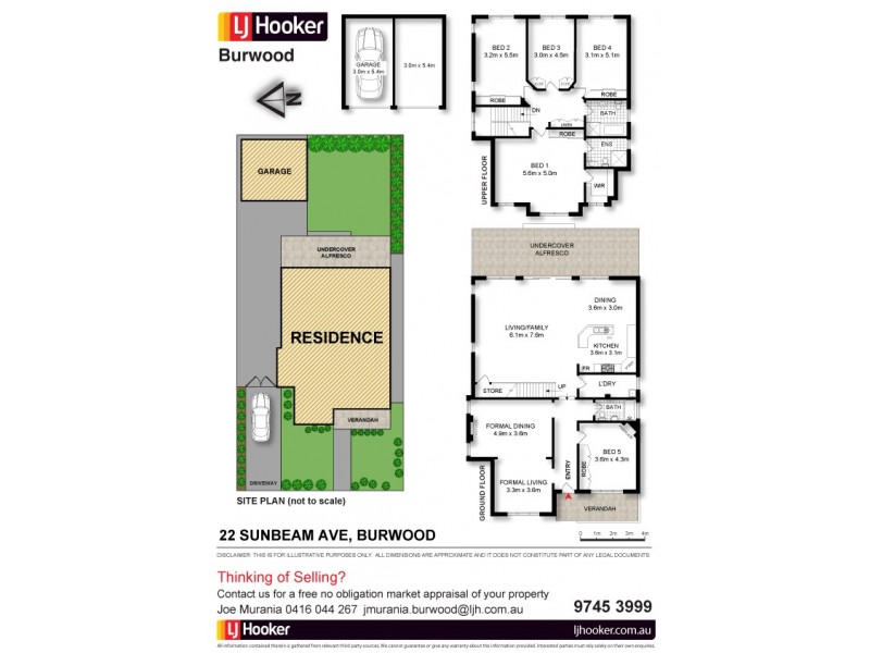 22 Sunbeam Avenue, Burwood NSW 2134 Floorplan