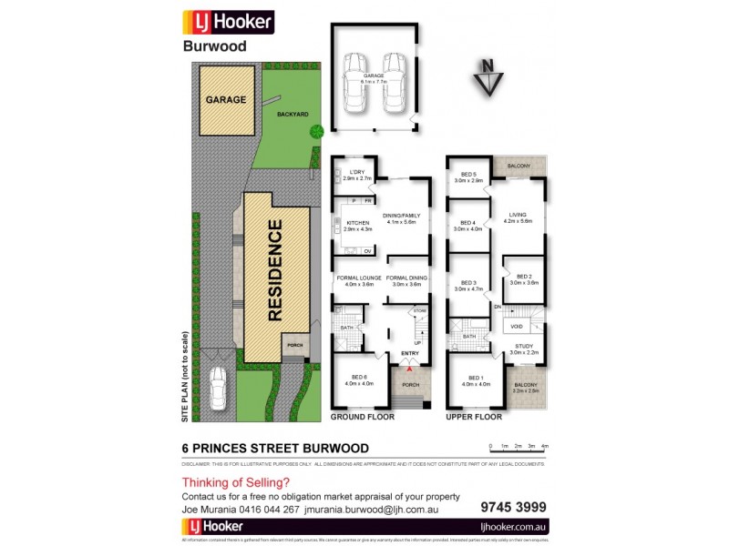 6 Princes Street, Burwood NSW 2134 Floorplan