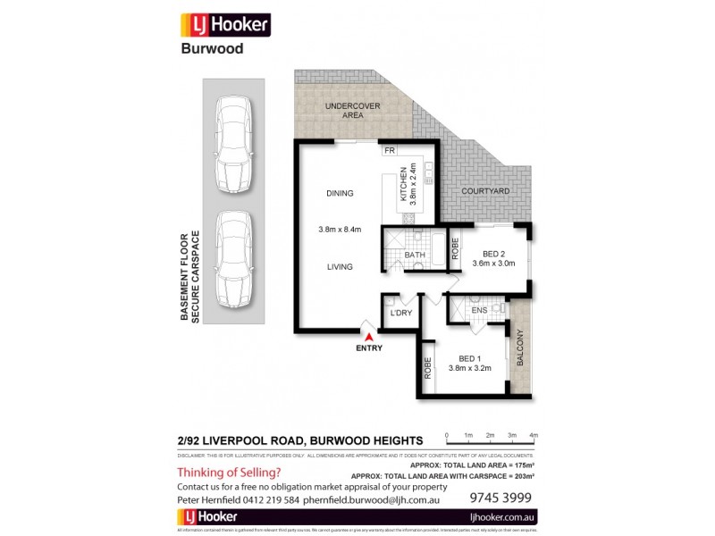 2/92 Liverpool Road, Burwood Heights NSW 2136 Floorplan