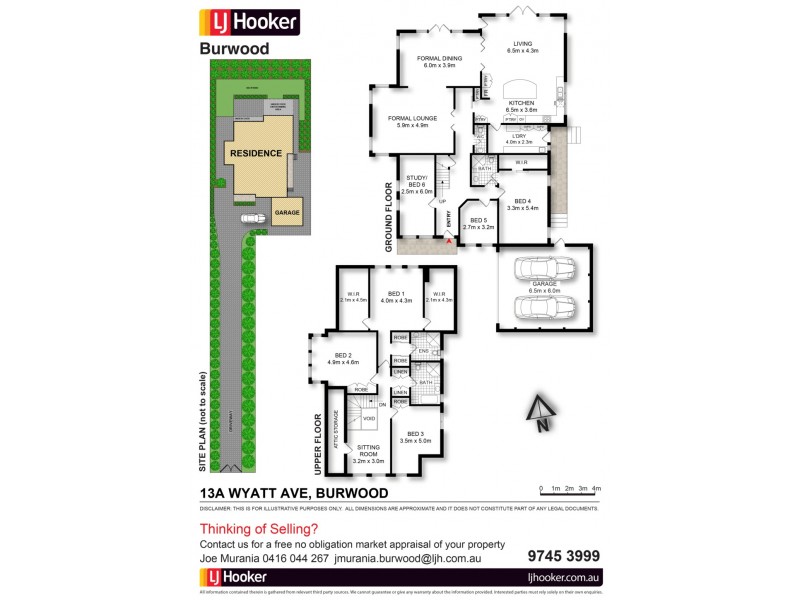 13A Wyatt Avenue, Burwood NSW 2134 Floorplan