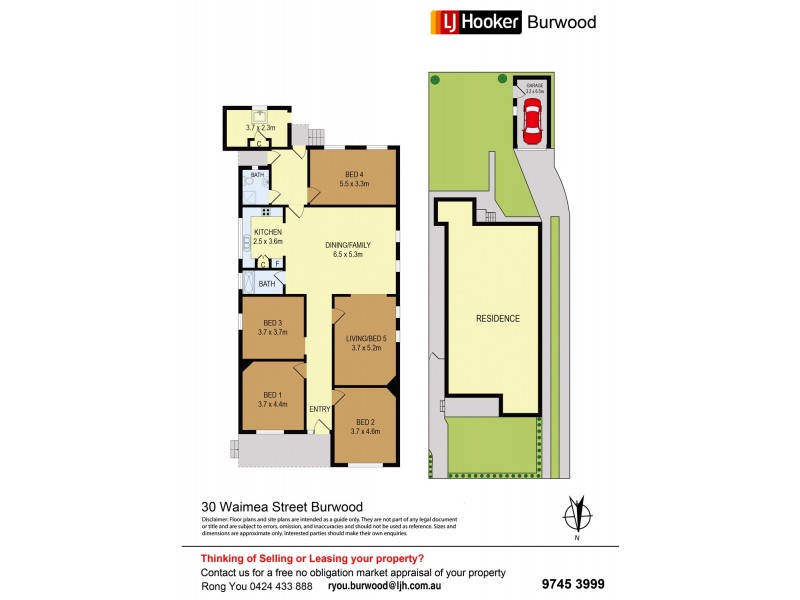 30 Waimea Street, Burwood NSW 2134 Floorplan