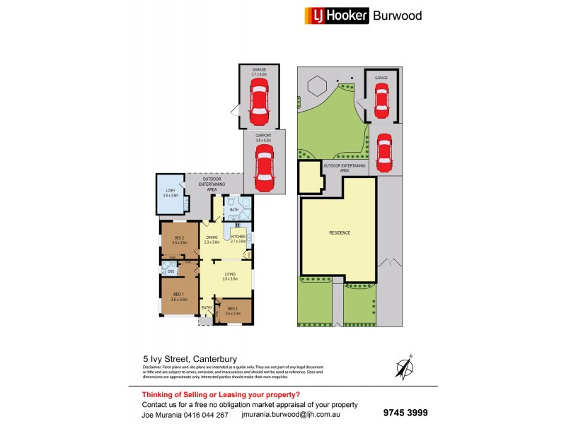 5 Ivy Street, Canterbury NSW 2193 Floorplan