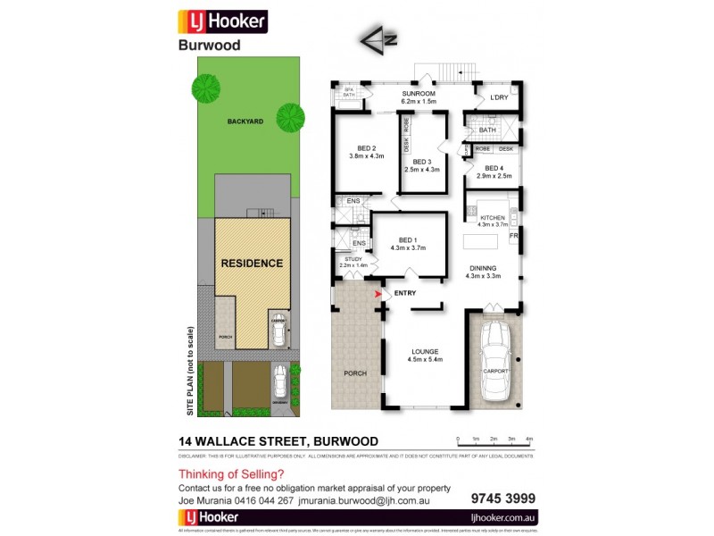 14 Wallace Street, Burwood NSW 2134 Floorplan