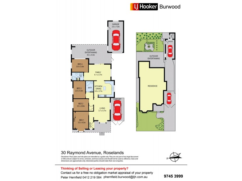30 Raymond Avenue, Roselands NSW 2196 Floorplan