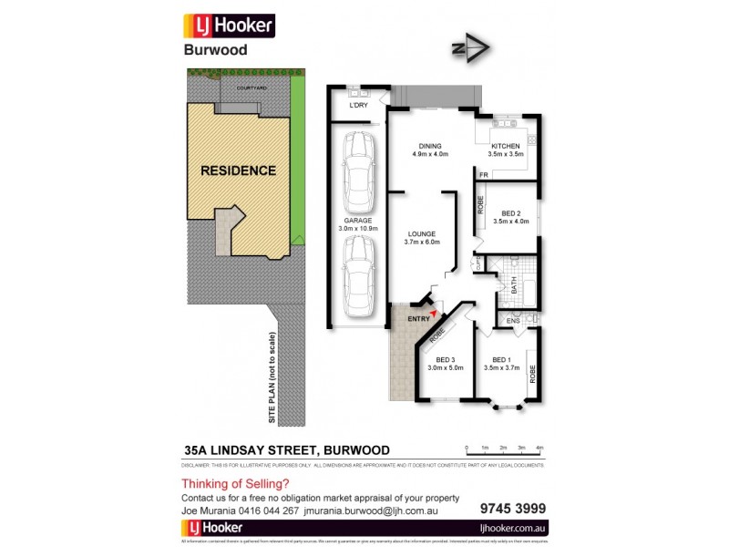 35A Lindsay Street, Burwood NSW 2134 Floorplan