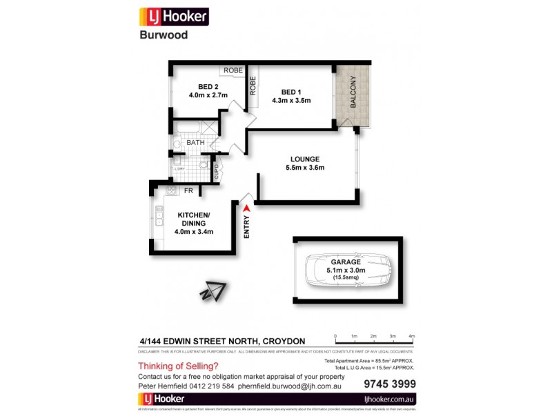 4/144 Edwin Street North, Croydon NSW 2132 Floorplan